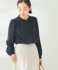 B:MING by BEAMS / 女裝 喬其紗 圓點 上衣