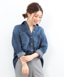 B:MING by BEAMS /デニムビッグシャツ 16AW