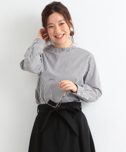 B:MING by BEAMS / 襟ギャザーブラウス 17AW