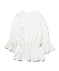 B:MING by BEAMS / スカラップレース ブラウス＜手洗い可能＞