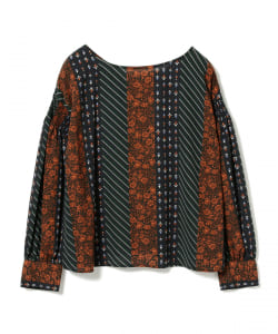 B:MING by BEAMS / パネル柄 2WAYブラウス