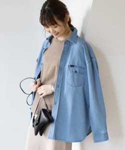 ▲Lee × B:MING by BEAMS / 別注 ルーズフィット シャツ