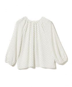 ▲B:MING by BEAMS / ドットプリント 2WAY ブラウス