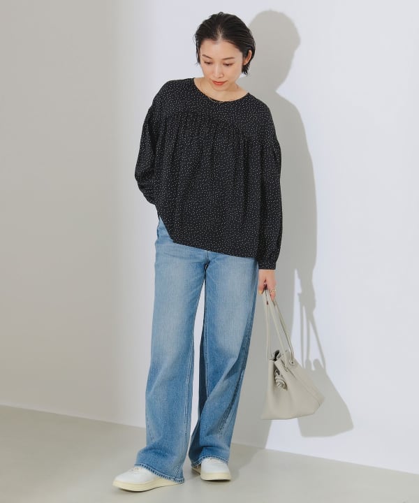 B:MING by BEAMS（ビーミング by ビームス）ドット ブラウス（シャツ