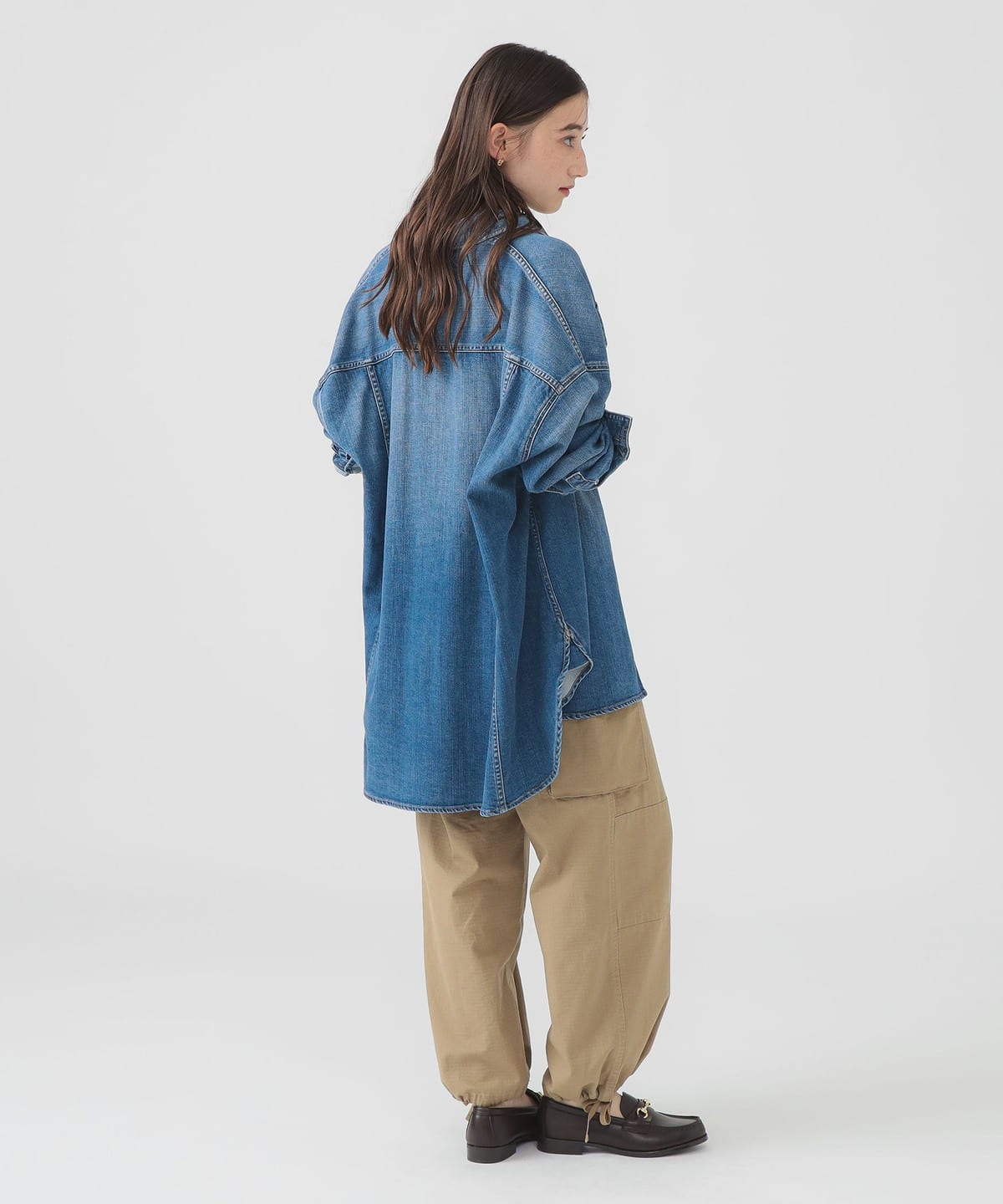 美品 Healthy DENIM Almond PEACETREE | ピースツリー