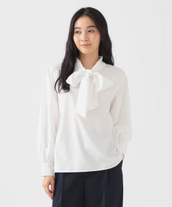 【+15%ポイントUP】ボウタイ ブラウス（S～M）