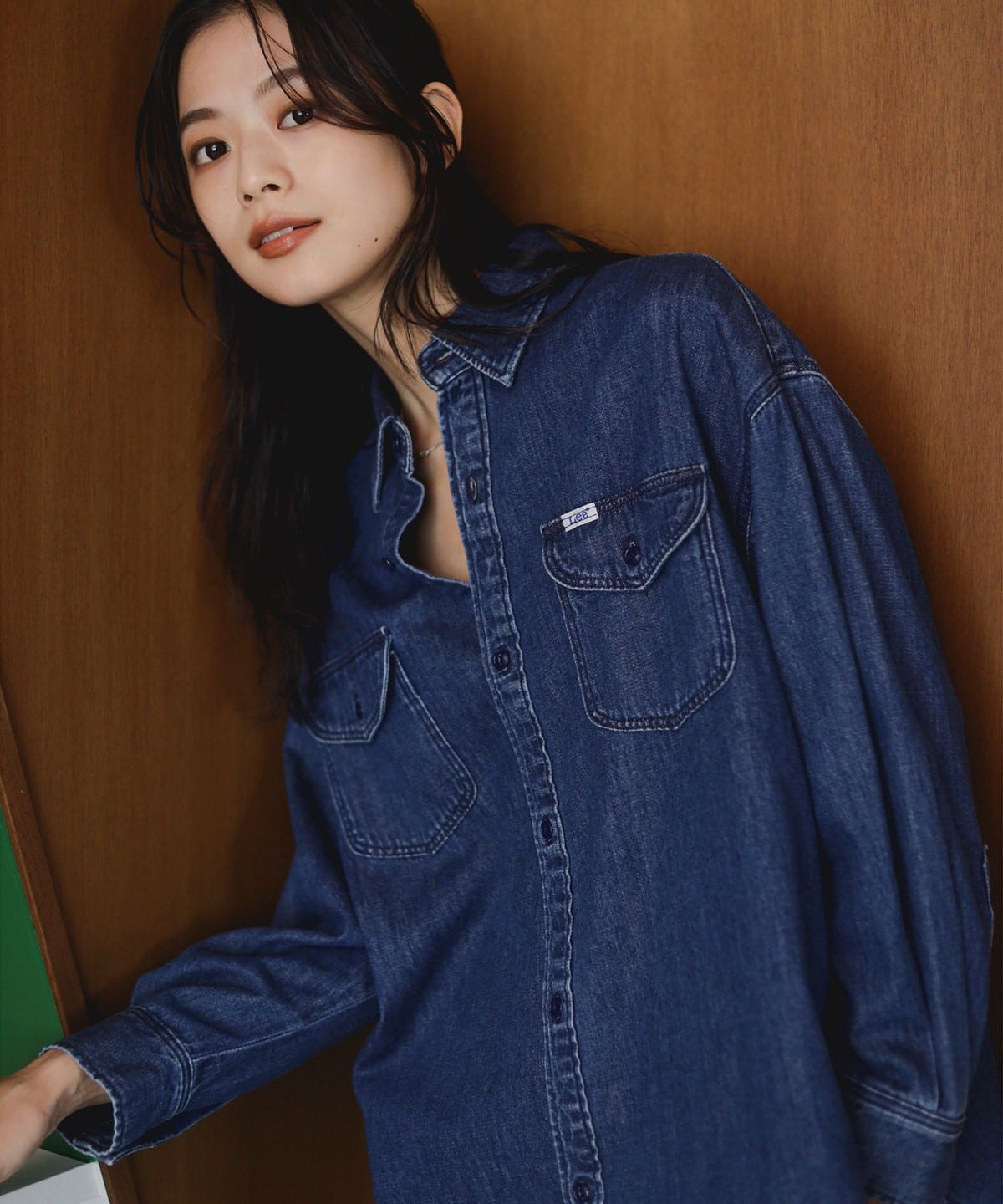 【別注】Lee リー / ルーズ フィット シャツ シャツ・ブラウス WOMEN MID USED ONE SIZE 【別注】Lee リー / ルーズ フィット シャツ シャツ・ブラウス WOMEN MID USED ONE SIZE