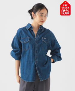 【+15%ポイントUP】【別注】Lee / ルーズ フィット シャツ