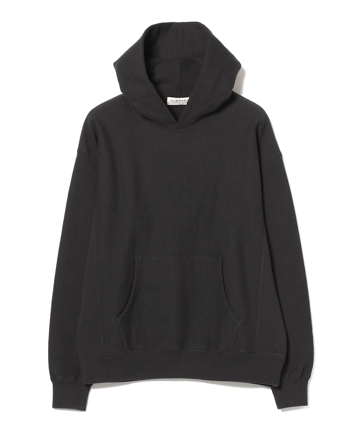 SIMPLE YET リサイクルコットン スウェット パーカ トップス WOMEN BLACK M SIMPLE YET リサイクルコットン スウェット パーカ トップス WOMEN BLACK M