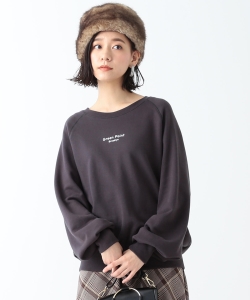 B:MING by BEAMS / 裏毛プリント ボリュームプルオーバー