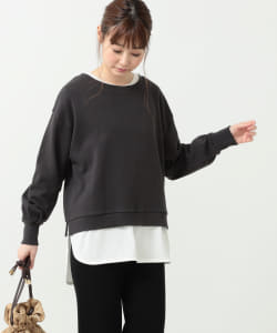 B:MING by BEAMS / 袖タック 裏毛 プルオーバー  20