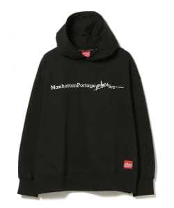Manhattan Portage / ロゴプリント パーカー