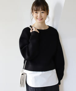 B:MING by BEAMS / バックリボン コンビ プルオーバー