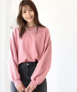 B:MING by BEAMS / 袖コクーン 裏毛 プルオーバー