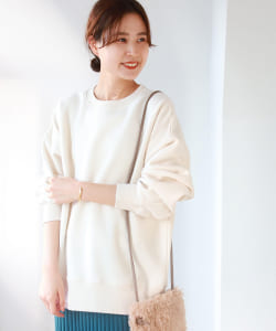 B:MING by BEAMS / 裏起毛 クルーネック プルオーバー