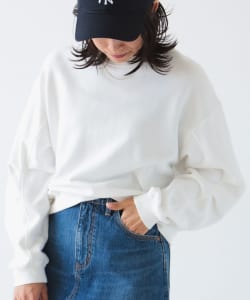 ▲B:MING by BEAMS / 袖フォルム 裏毛プルオーバー