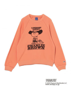 ▲FRUIT OF THE LOOM / Peanuts ラグラン スウェット（WOMEN)