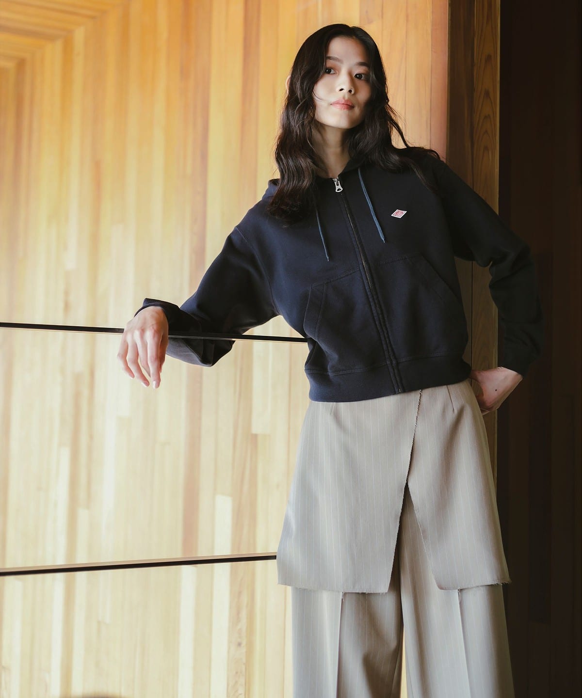 B:MING by BEAMS（ビーミング by ビームス）DANTON / COTTON TERRY ZIP