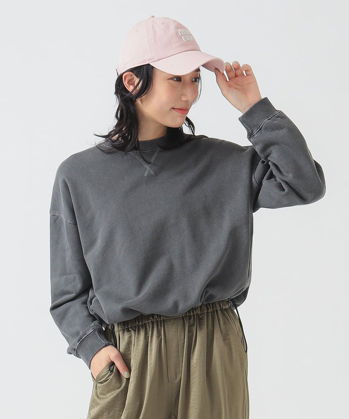 オーバーダイ 裏毛 プルオーバー トップス トップス WOMEN INK BLACK ONE SIZE オーバーダイ 裏毛 プルオーバー トップス トップス WOMEN INK BLACK ONE SIZE
