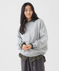 【+15%ポイントUP】パッチワーク ロゴ スウェット
