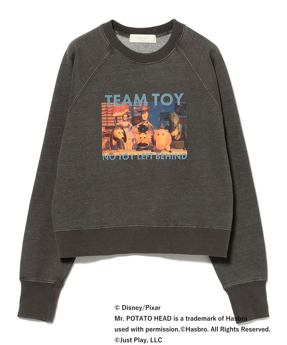 TOY STORY スウェット トップス WOMEN CHARCORL GREY ONE SIZE