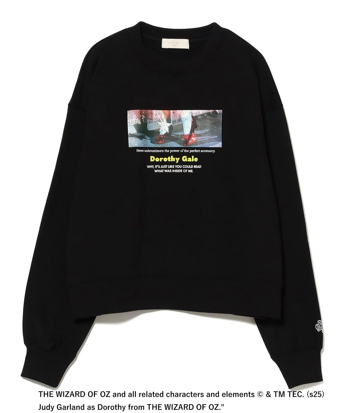 The Wizard of Oz プルオーバー トップス WOMEN BLACK ONE SIZE The Wizard of Oz プルオーバー トップス WOMEN BLACK ONE SIZE