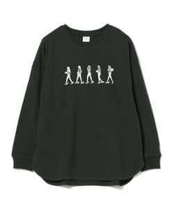 SOMETHING / ラウンド ロングスリーブ Tシャツ