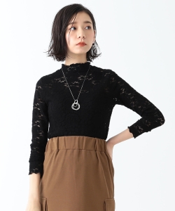 B:MING by BEAMS / 起毛カットレース プルオーバー