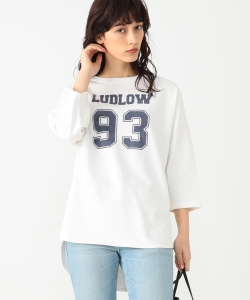 B:MING by BEAMS / フットボール プリントTシャツ