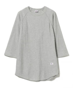 JE MORGAN / ワッフル 七分袖 Tシャツ