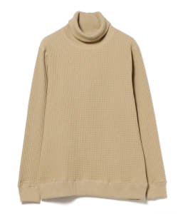 ▲JE MORGAN / ワッフル タートル ロングスリーブ Tシャツ