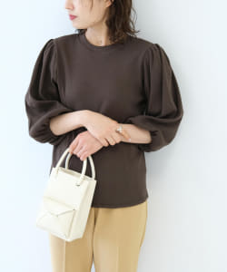 B:MING by BEAMS / テレコ 袖ボリューム プルオーバー 21AW