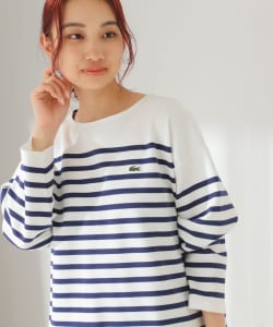 ▲LACOSTE / ボーダー ロング スリーブTシャツ