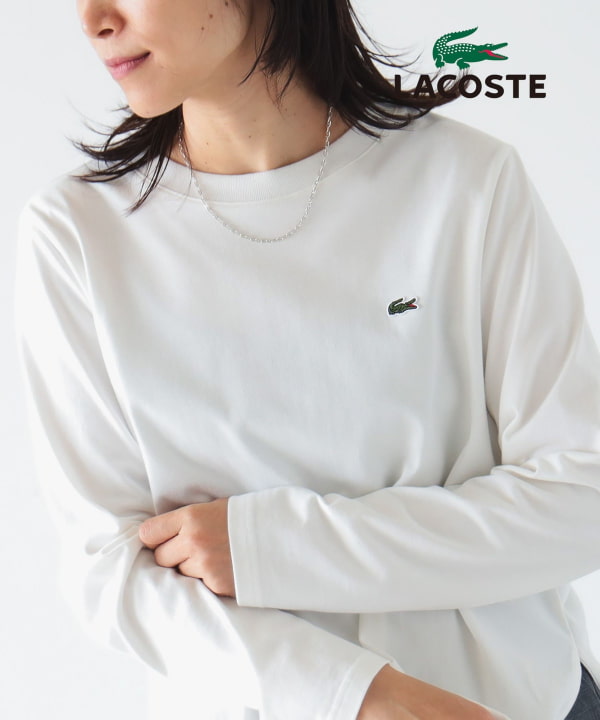 LACOSTE × BEAMS / 別注 Long Sleeve T-shirt