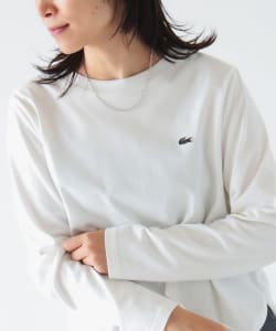 LACOSTE for B:MING by BEAMS / 別注 ロングスリーブ クルーネック Tシャツ