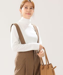 ▲ B:MING by BEAMS / スムース タートルネック プルオーバー