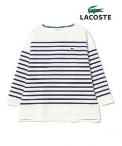 LACOSTE / ボーダー ロングスリーブ Tシャツ