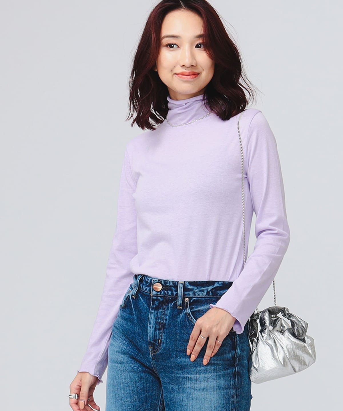 B:MING by BEAMS (B B:MING by BEAMS) Sheer Turtle Neck (T