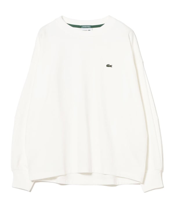 B:MING by BEAMS（ビーミング by ビームス）【別注】LACOSTE / ロングスリーブ クルーネック Tシャツ（Tシャツ・カットソー  Tシャツ）通販｜BEAMS