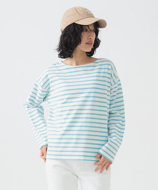 BEAMS（ビームス）マルチボーダー ロングスリーブTシャツ（T