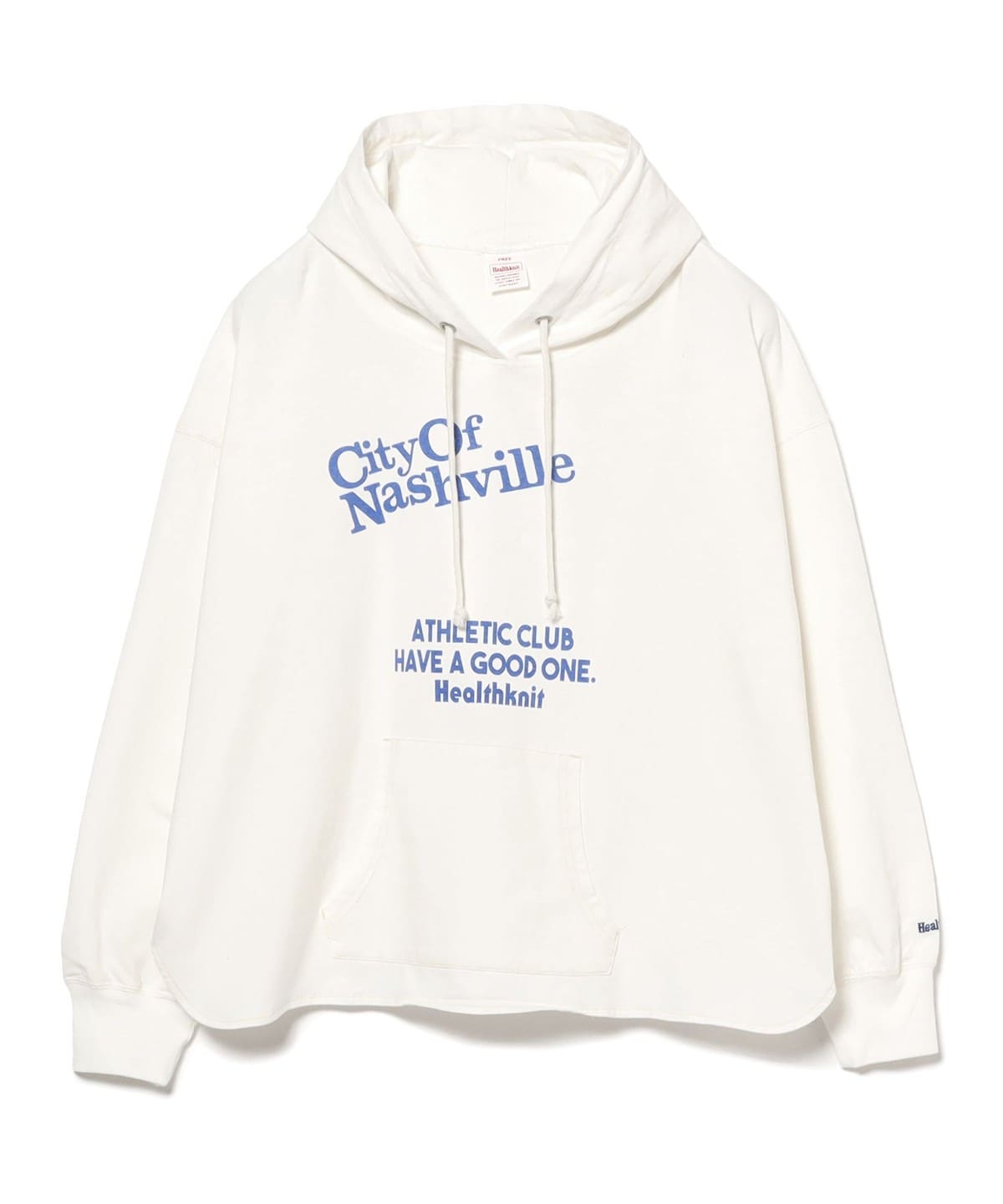 Healthknit ヘルスニット / Print Parka トップス WOMEN WHITE ONE SIZE Healthknit ヘルスニット / Print Parka トップス WOMEN WHITE ONE SIZE
