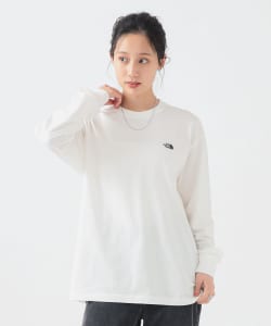 【吸汗速乾】 THE NORTH FACE / ロングスリーブ フラッシュドライ ヌプシ コットンティー（S～M）NT32535