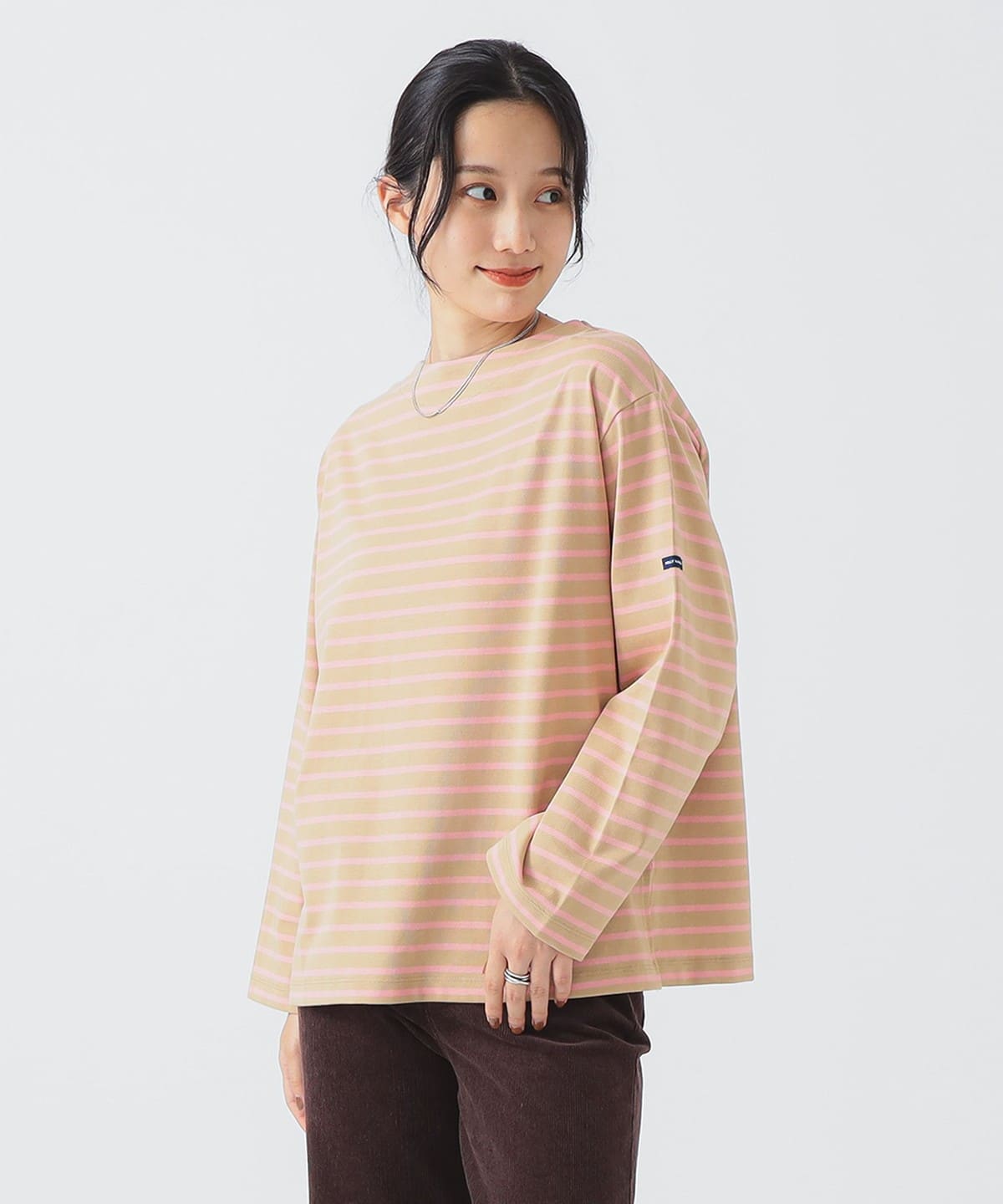 HELLY HANSEN ヘリーハンセン / ロングスリーブ ナーバル ボーダー Tシャツ HMW32550 Tシャツ・カットソー WOMEN ラグーンピンク S HELLY HANSEN ヘリーハンセン / ロングスリーブ ナーバル ボーダー Tシャツ HMW32550 Tシャツ・カットソー WOMEN ラグーンピンク S