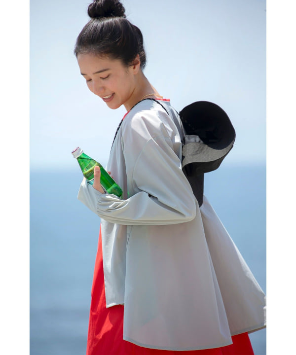 ⭐︎BLANC 水色 Vネックカーディガン⭐︎ B:MING by BEAMS（ビーミング by ビームス）【吸水速乾・UV機能