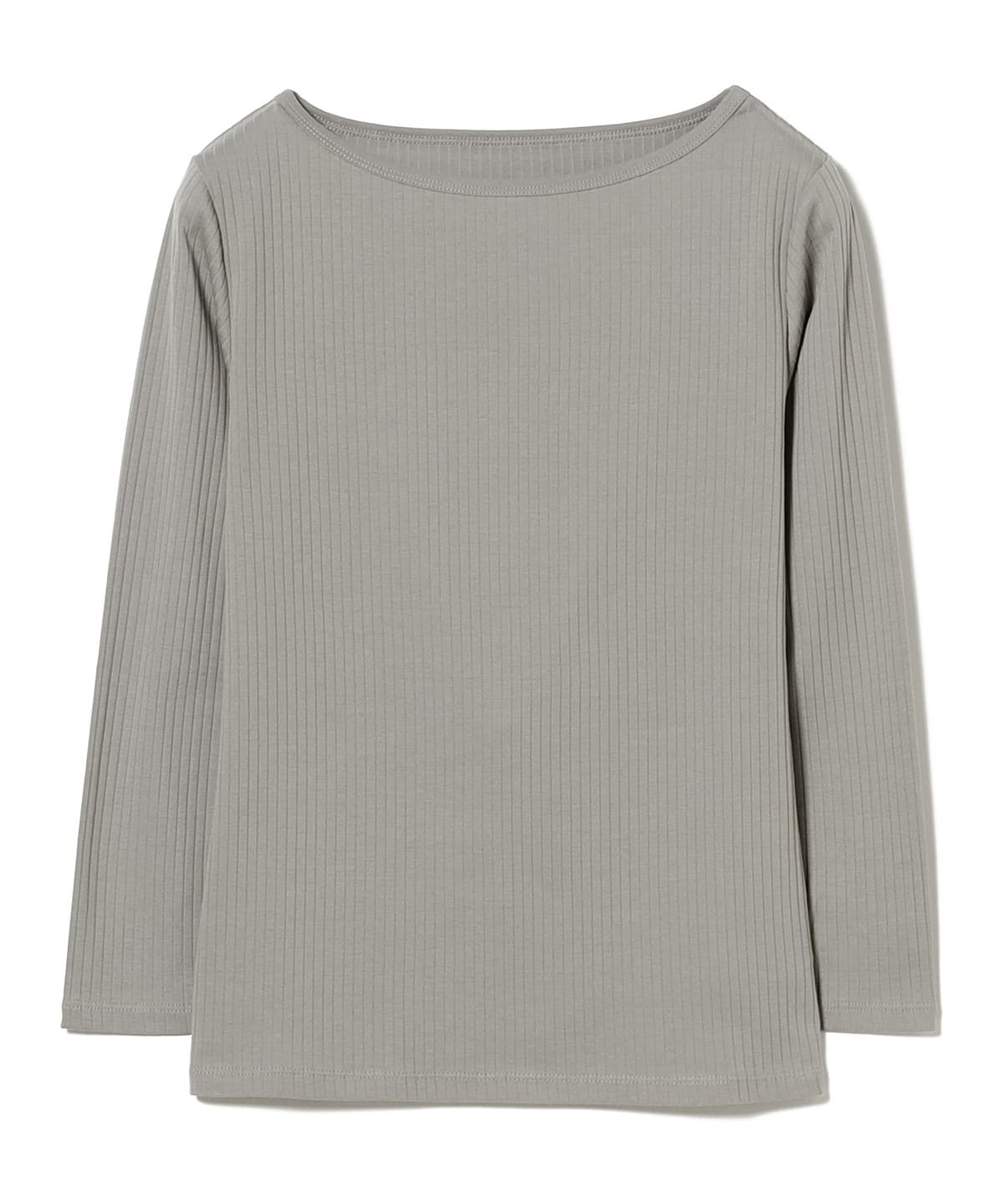 ハリヌキ テレコ プルオーバー Tシャツ・カットソー WOMEN GREY ONE SIZE ハリヌキ テレコ プルオーバー Tシャツ・カットソー WOMEN GREY ONE SIZE