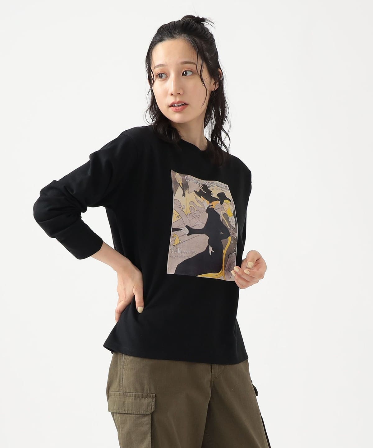 【+15%ポイントUP】Lautrec ロングスリーブ Tシャツ Tシャツ・カットソー WOMEN Divan Japonais ONE SIZE 【+15%ポイントUP】Lautrec ロングスリーブ Tシャツ Tシャツ・カットソー WOMEN Divan Japonais ONE SIZE