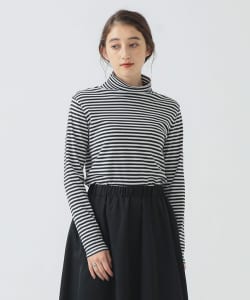 スムース タートルネック カットソー