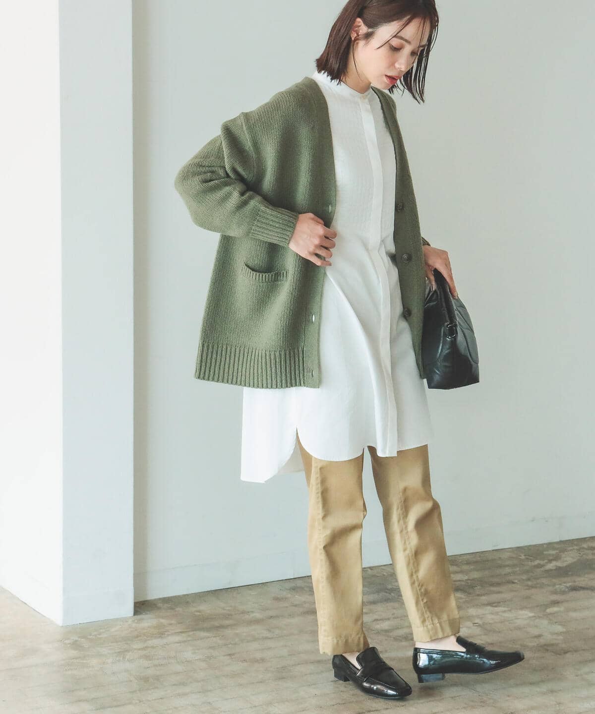 B:MING by BEAMS / EYRE Vネック カーディガン 22AW - organicfarmermag.com