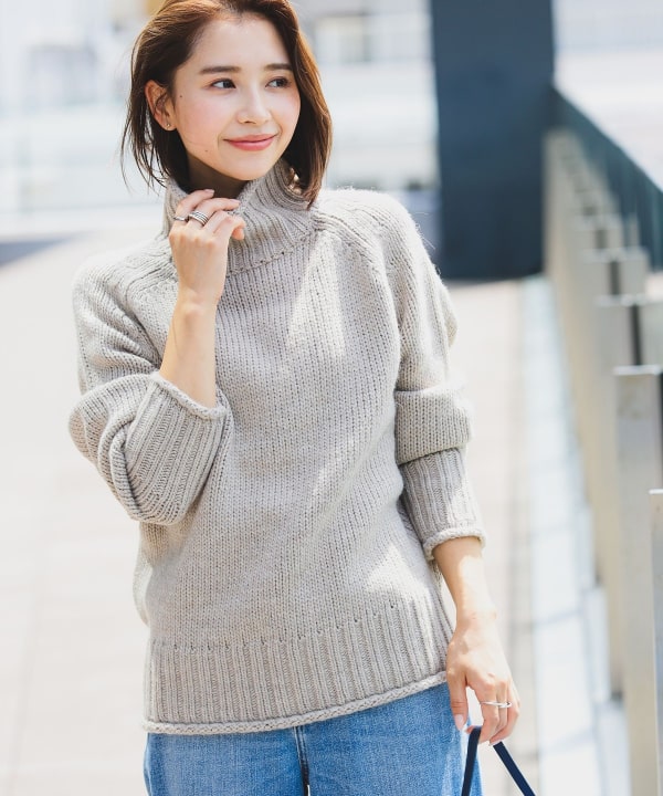 BEAMS GOLF ネオンライン ハイネック プルオーバー セーター XL - メンズウェア | ショッピング販促品