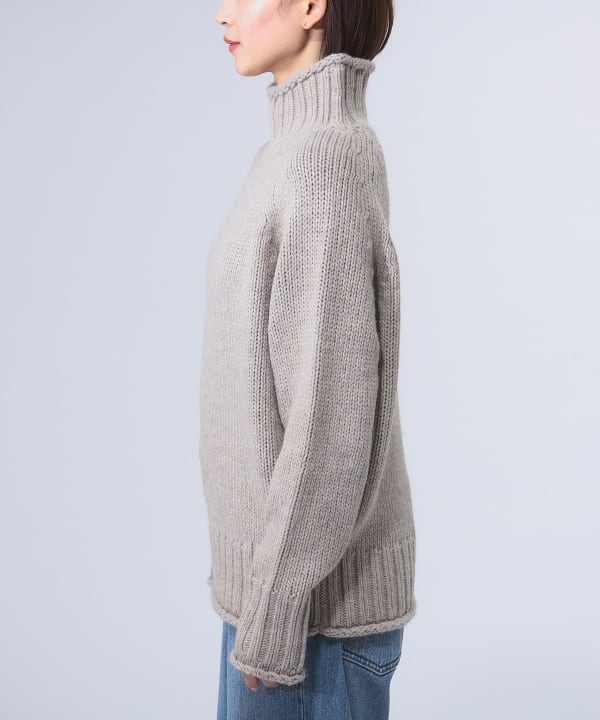 B:MING by BEAMS B:MING by BEAMS off-turtleneck pullover